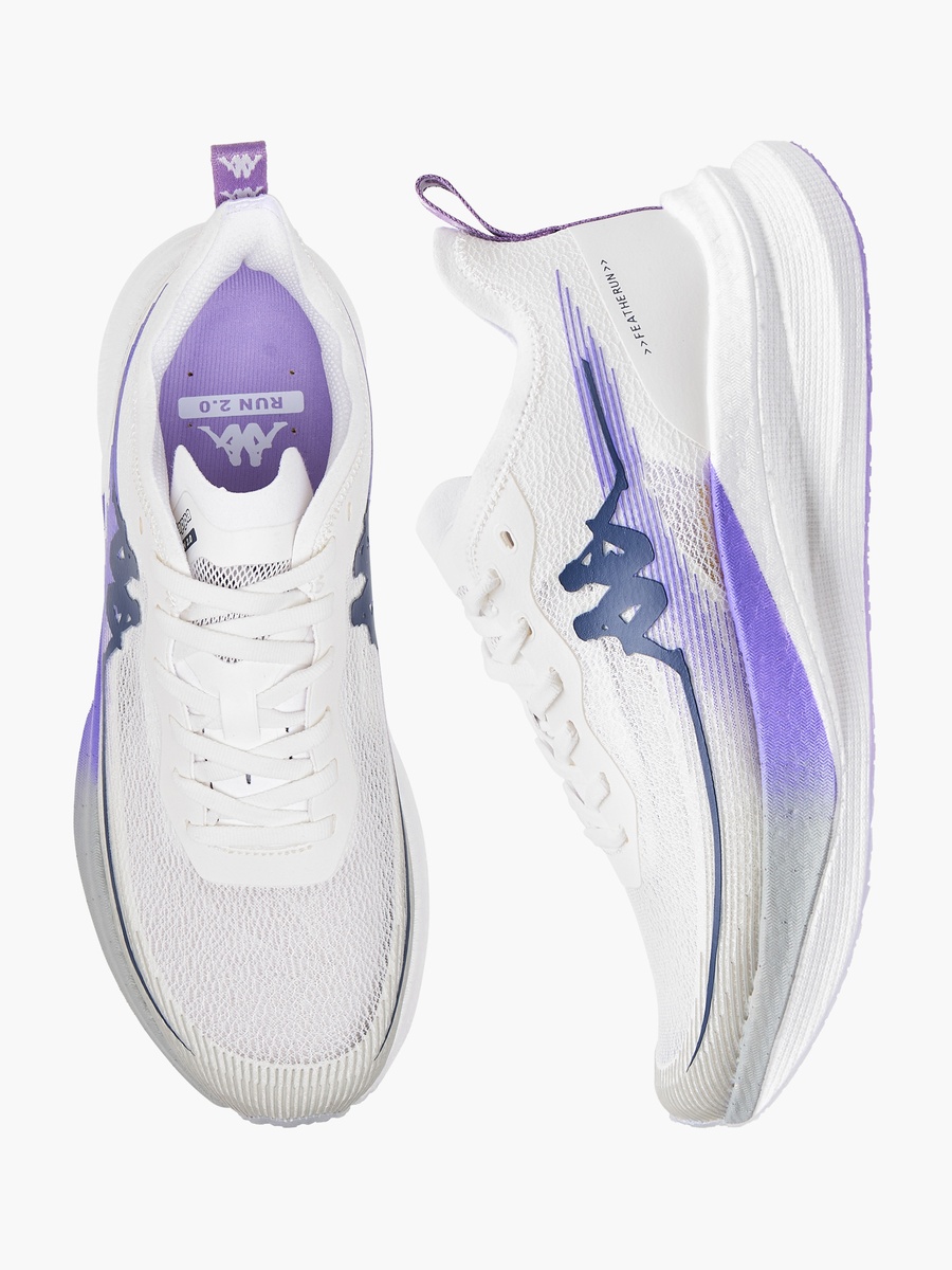 Logo Detail Lace-Up Running Shoes - RUN 2.0