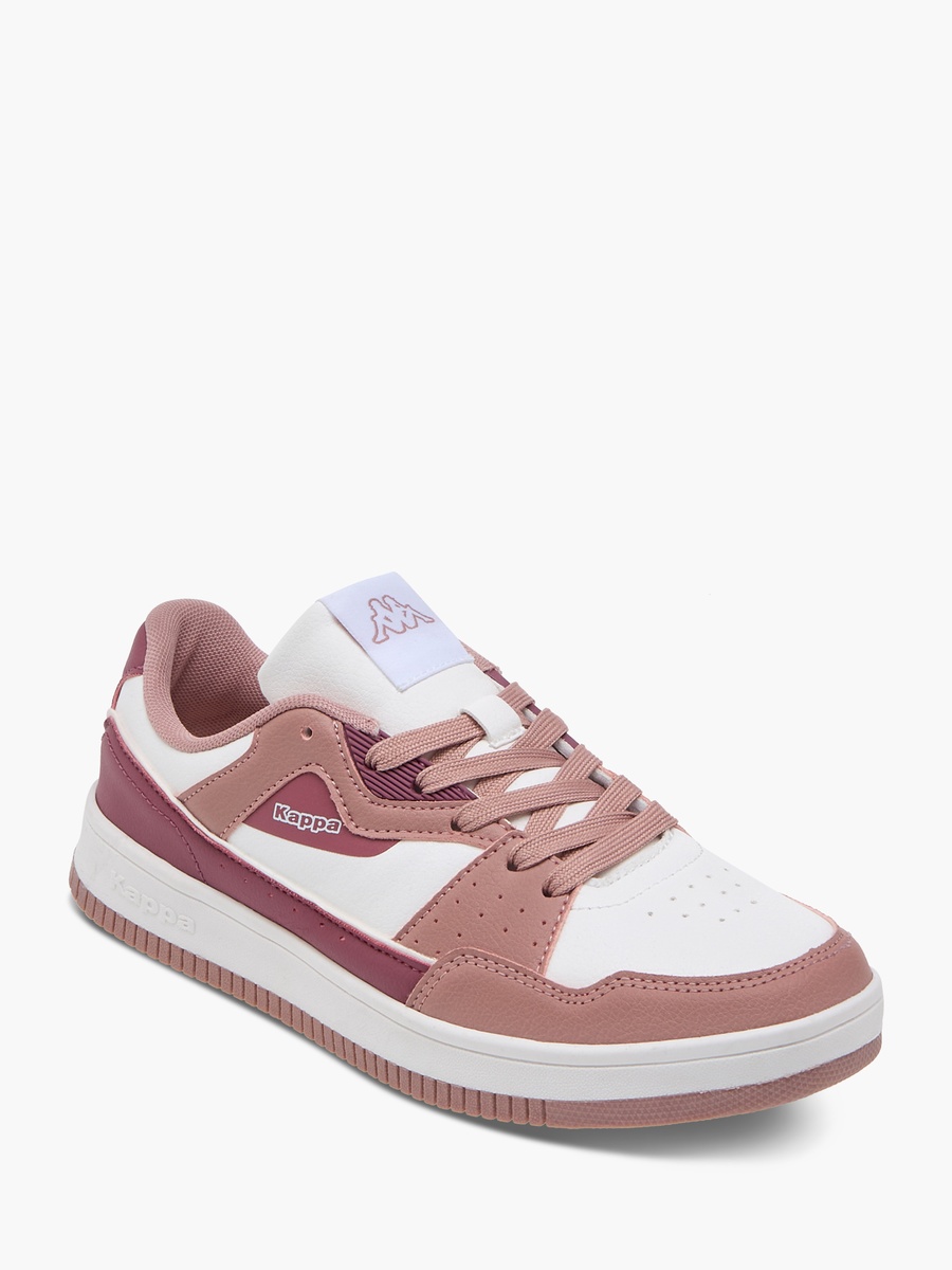 Colourblock Shoes with Lace-Up Closure