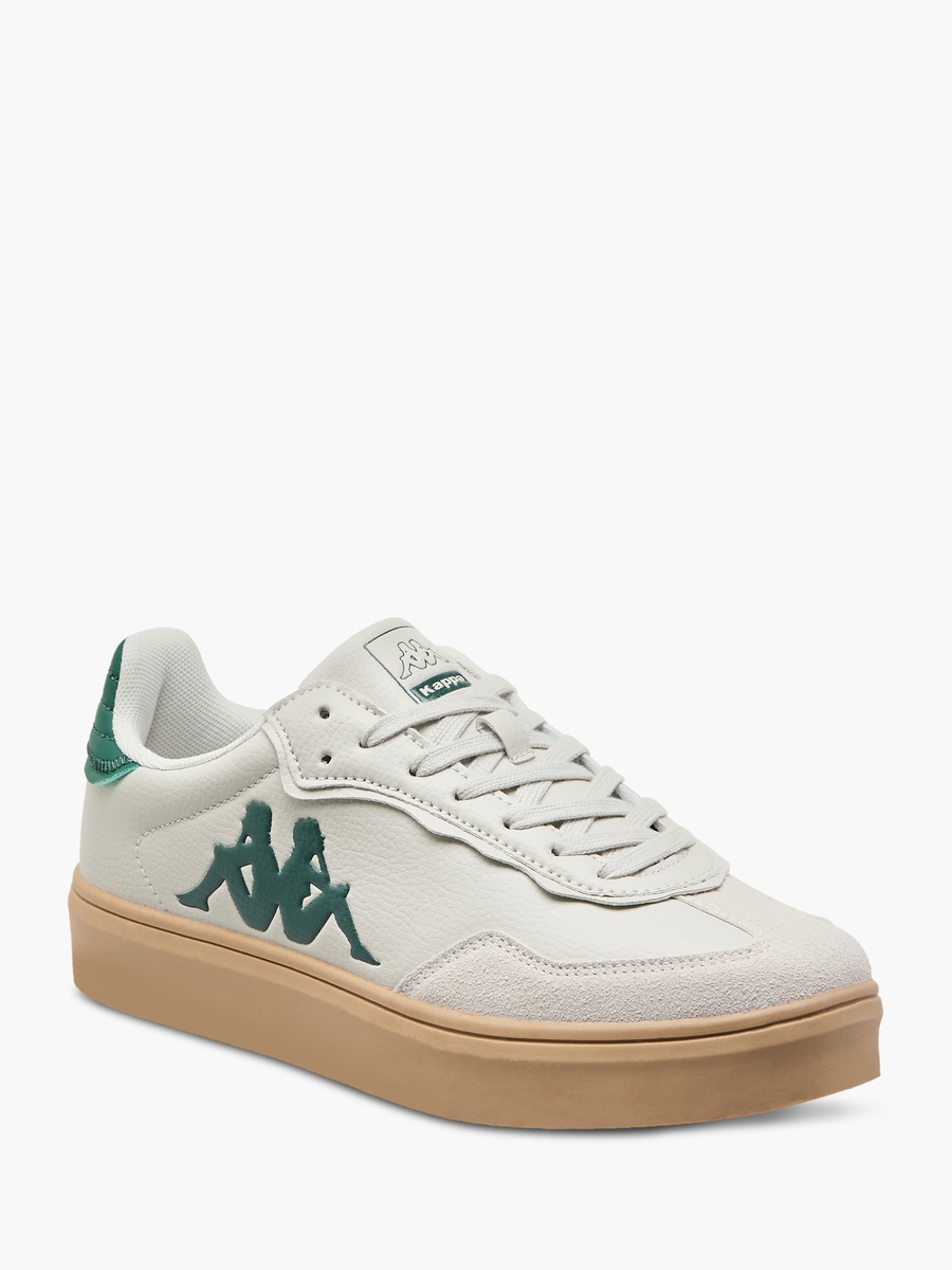 Logo Embossed Sports Shoes with Lace-Up Closure