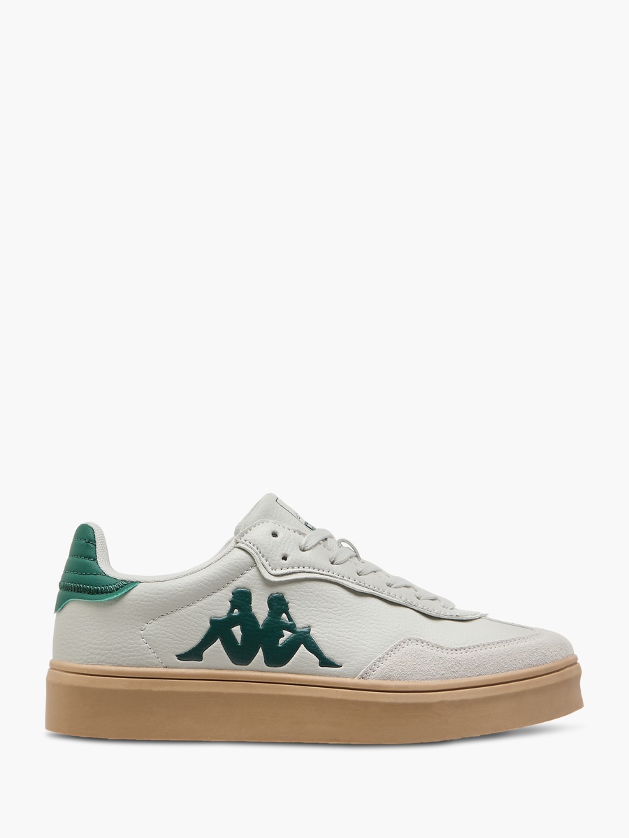 Logo Embossed Sports Shoes with Lace-Up Closure