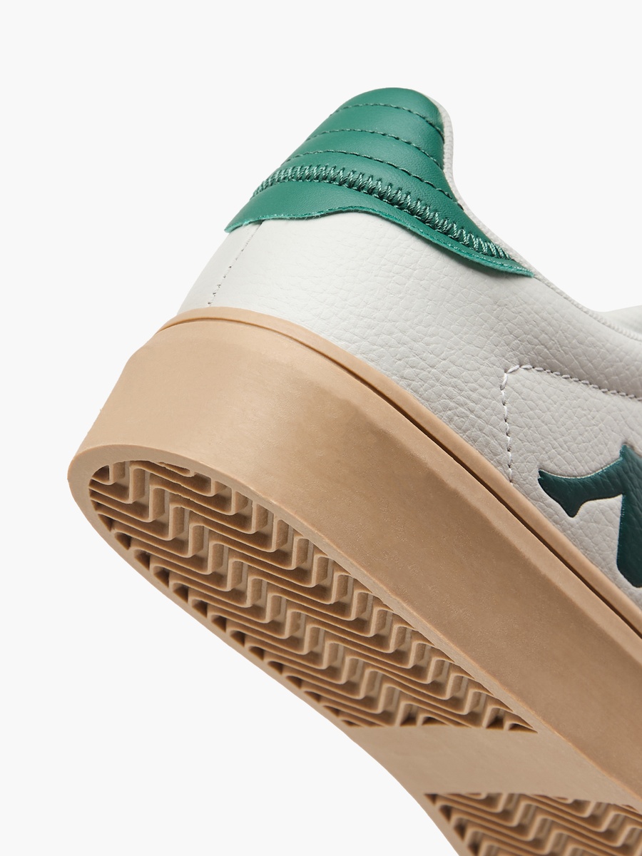 Logo Embossed Sports Shoes with Lace-Up Closure