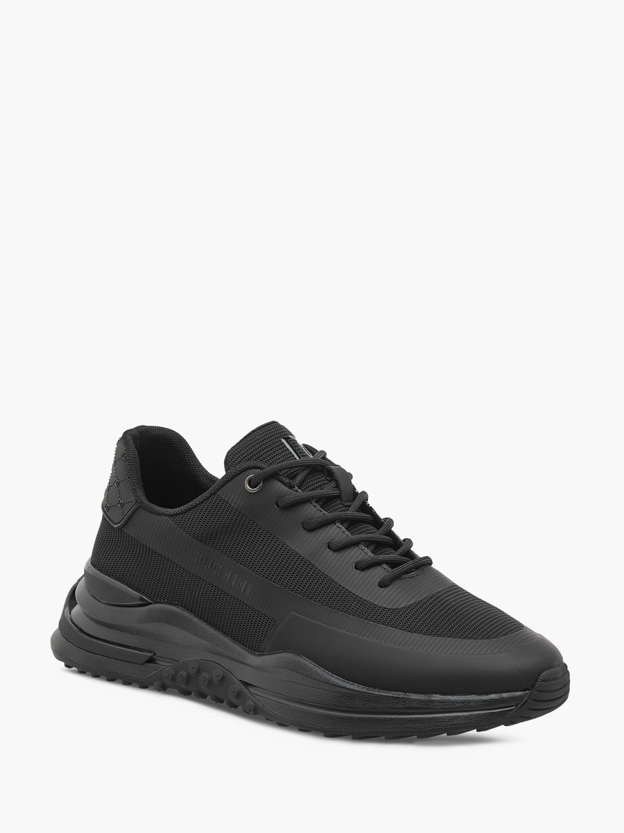 Panelled Lace-Up Sneakers