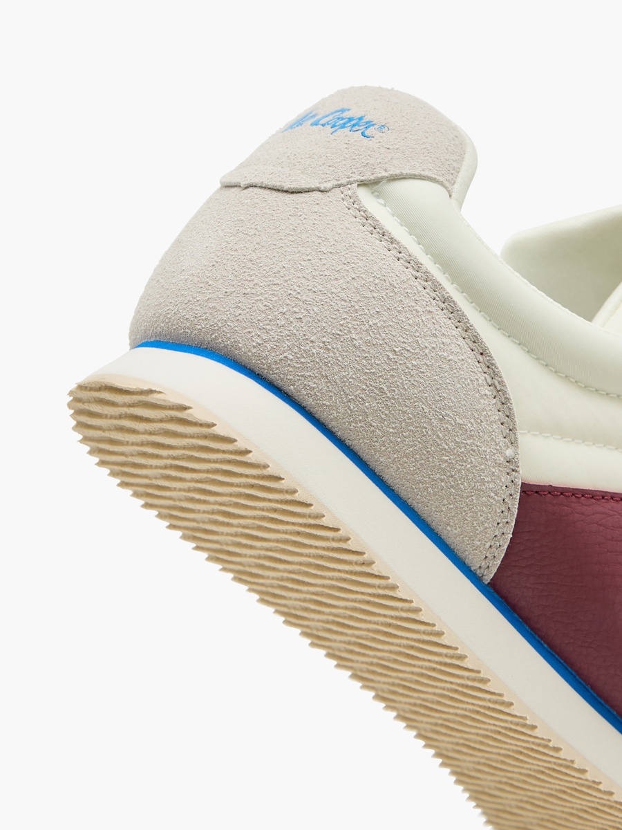 Colourblock Shoes with Lace-Up Closure