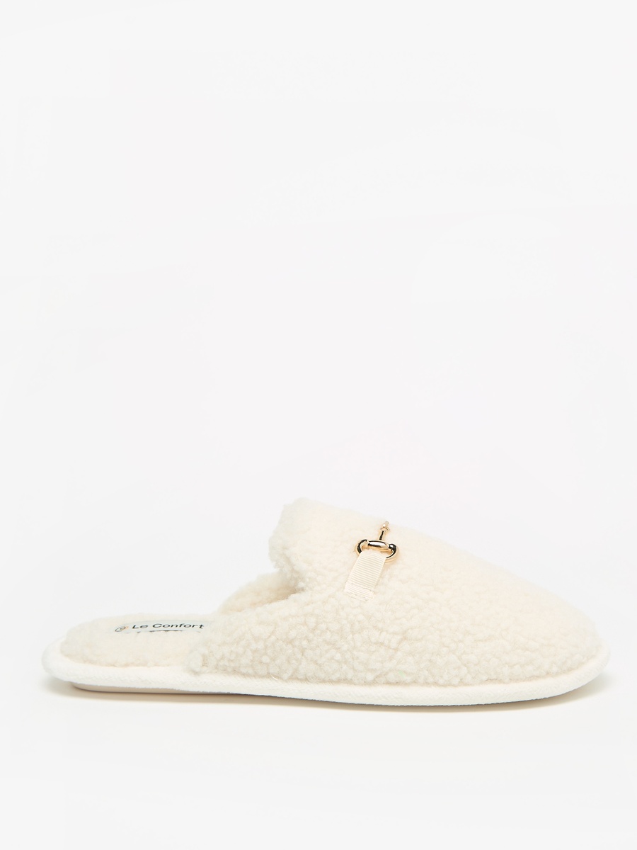 Metal Accent Bedroom Slippers