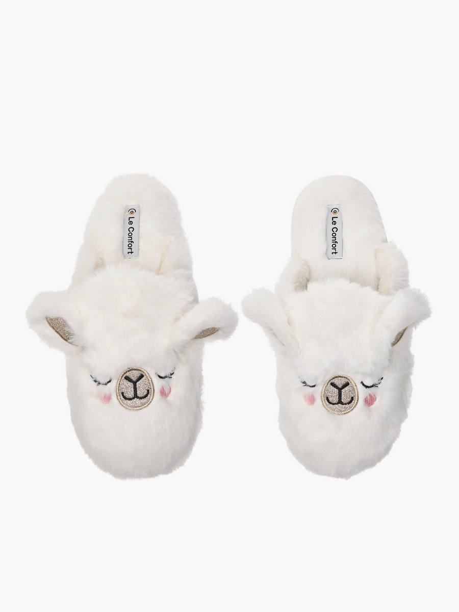 Ear Applique Bedroom Mules