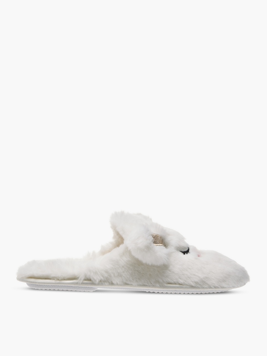 Ear Applique Bedroom Mules