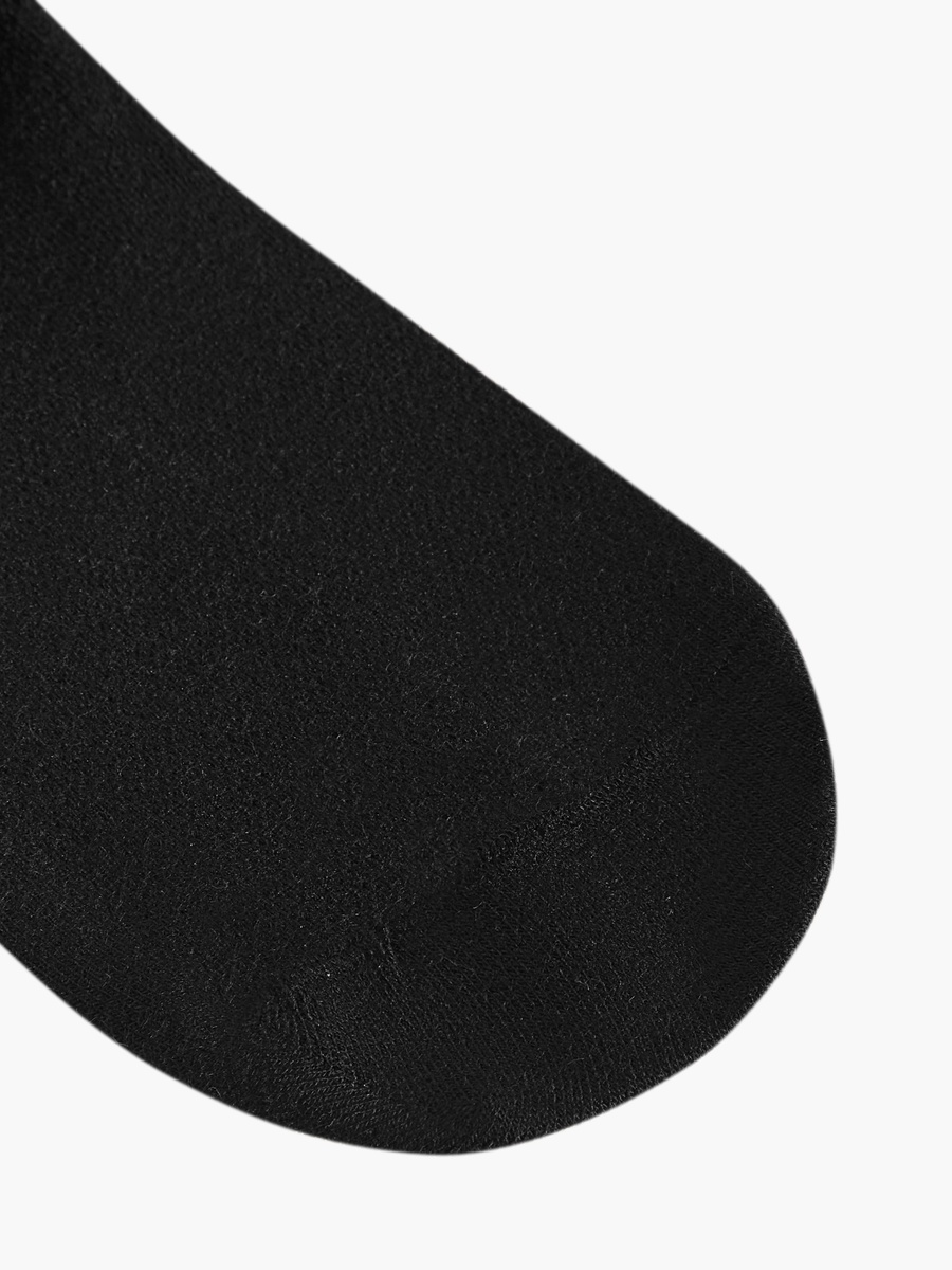 Logo Print Non Terry Ankle Length Socks - Set of 3
