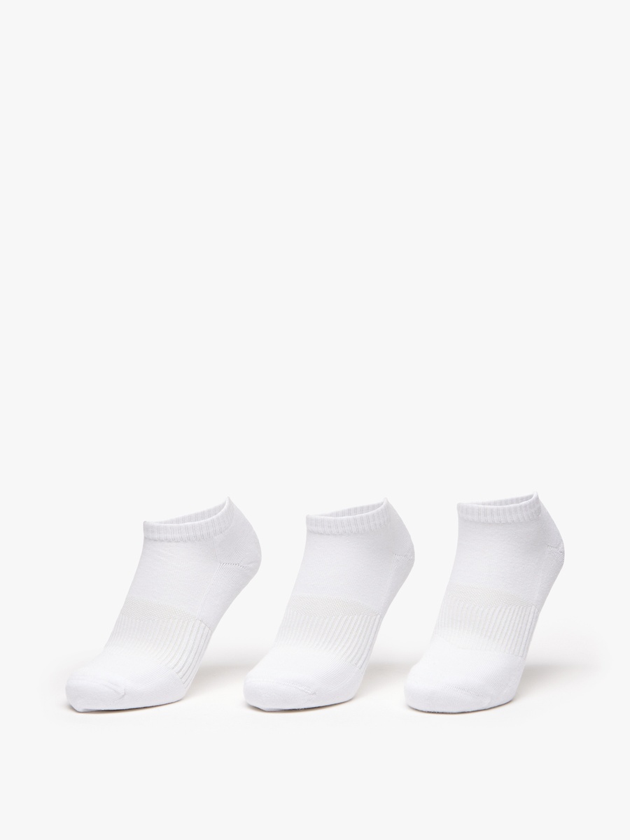 Textured Ankle Length Socks - Set of 3