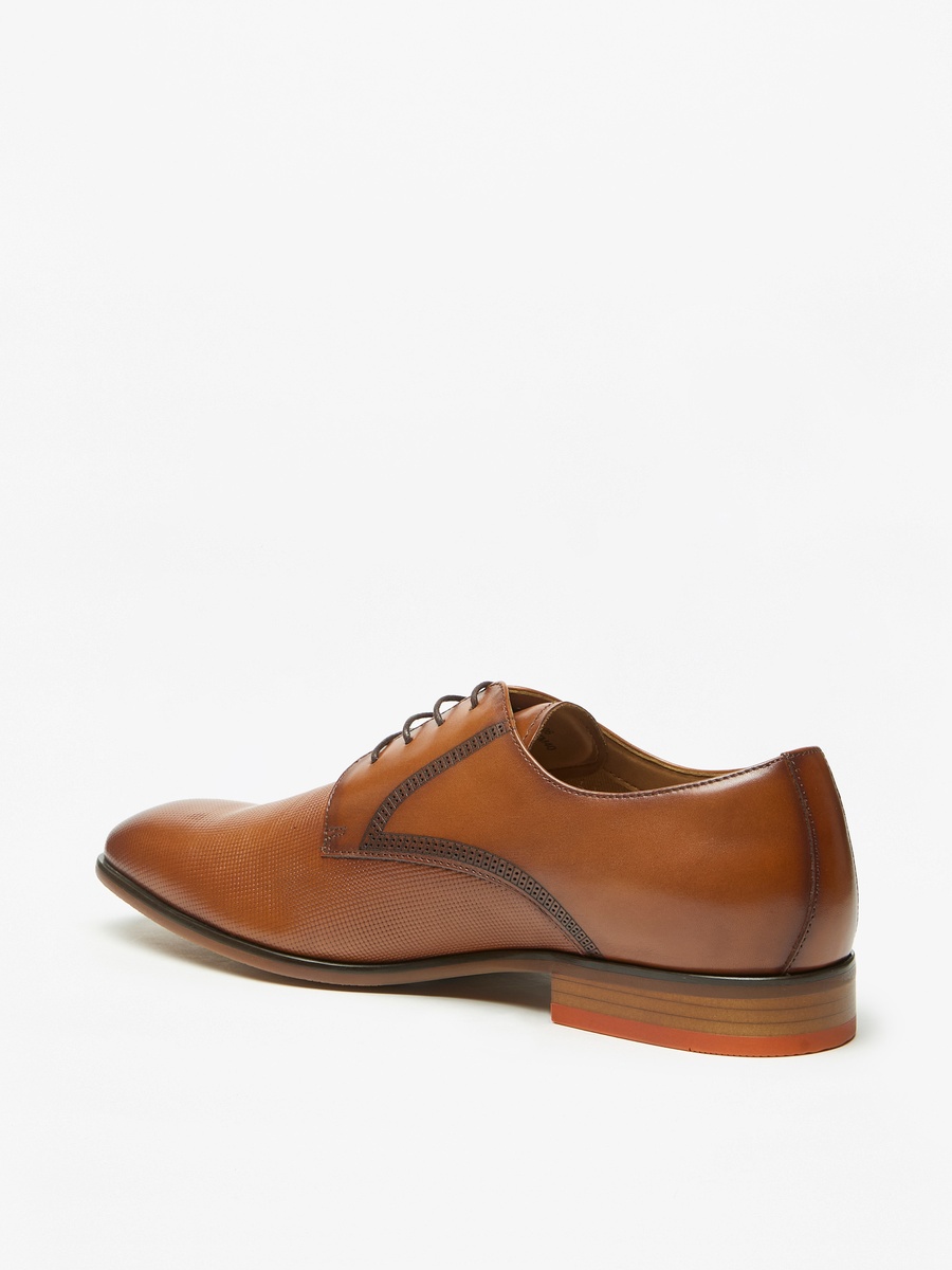 Derby Shoes with Lace-Up Closure