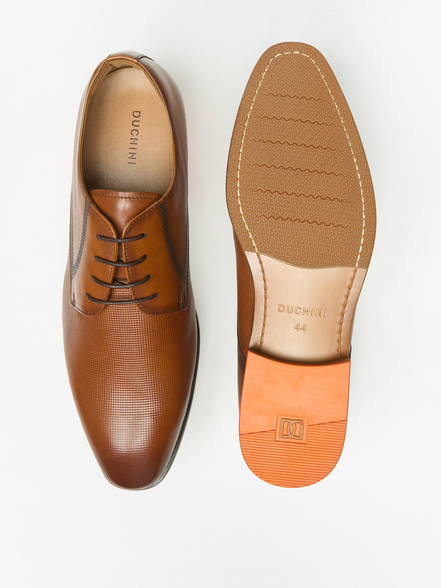 Derby Shoes with Lace-Up Closure