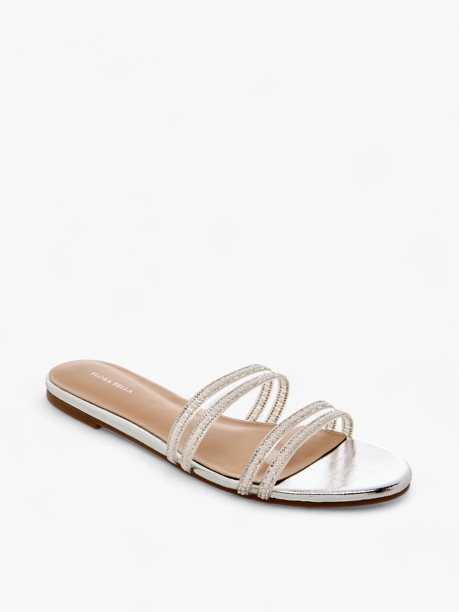 Embellished Slip-On Sandals
