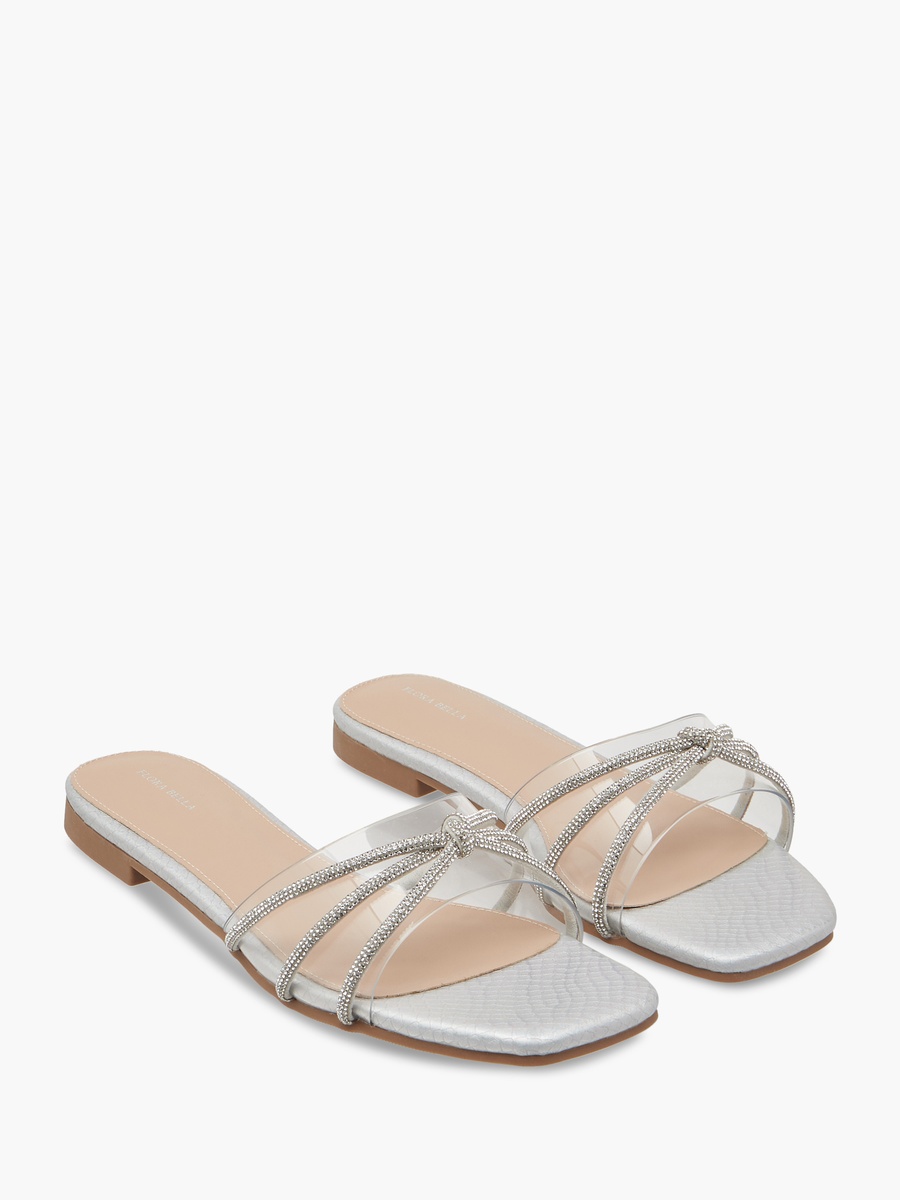 Embellished Slip-On Sandals
