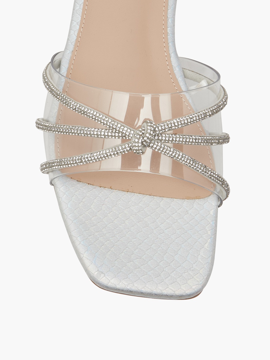 Embellished Slip-On Sandals