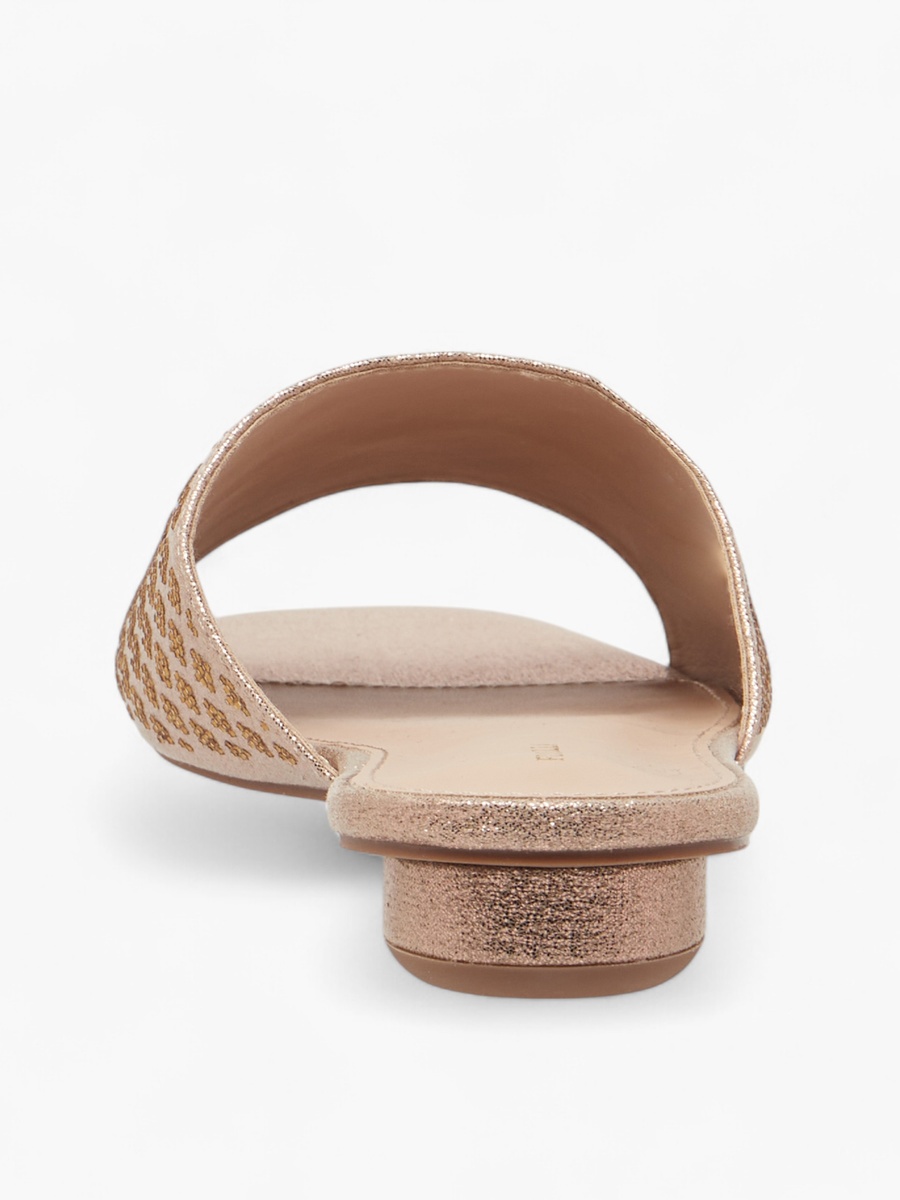 Embellished Slip-On Flat Sandals