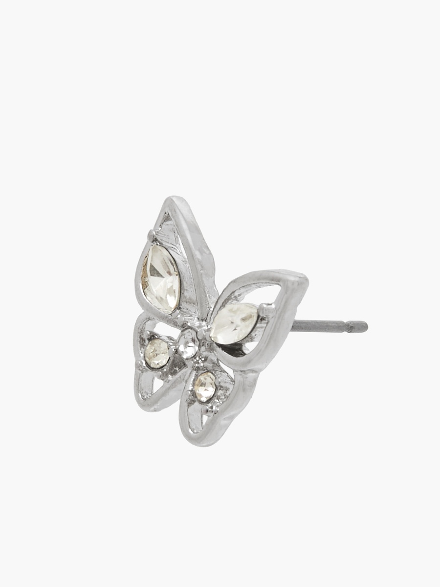 Butterfly Pendant Necklace with Earrings and Ring Set