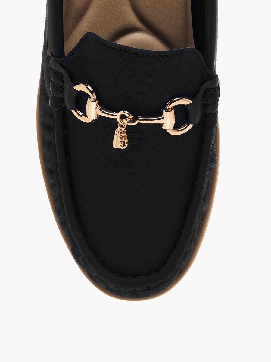 Metal Accent Slip-On Mules