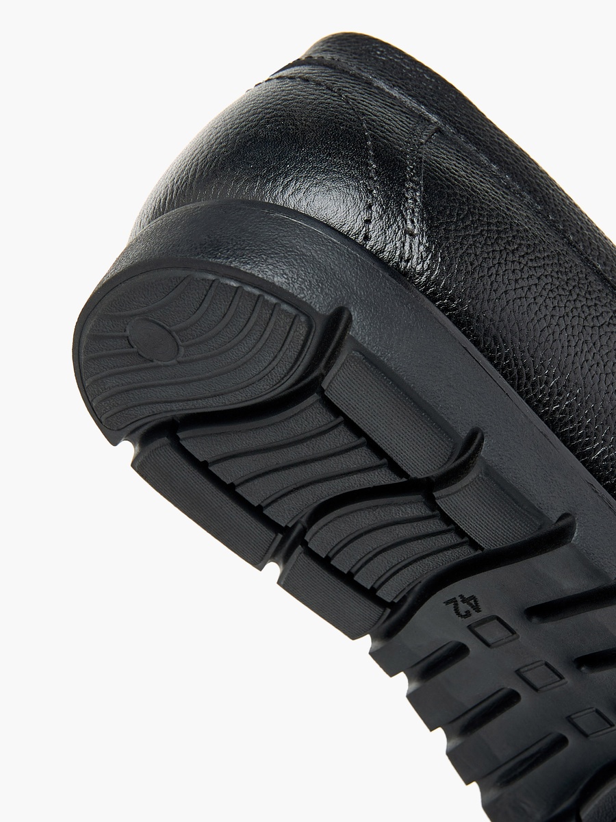 Textured Slip-On Loafers