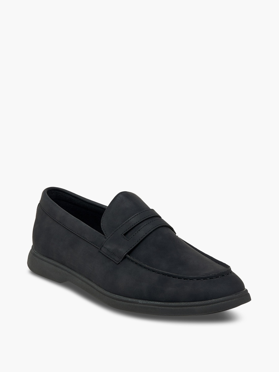 Cutout Detail Slip-On Loafers