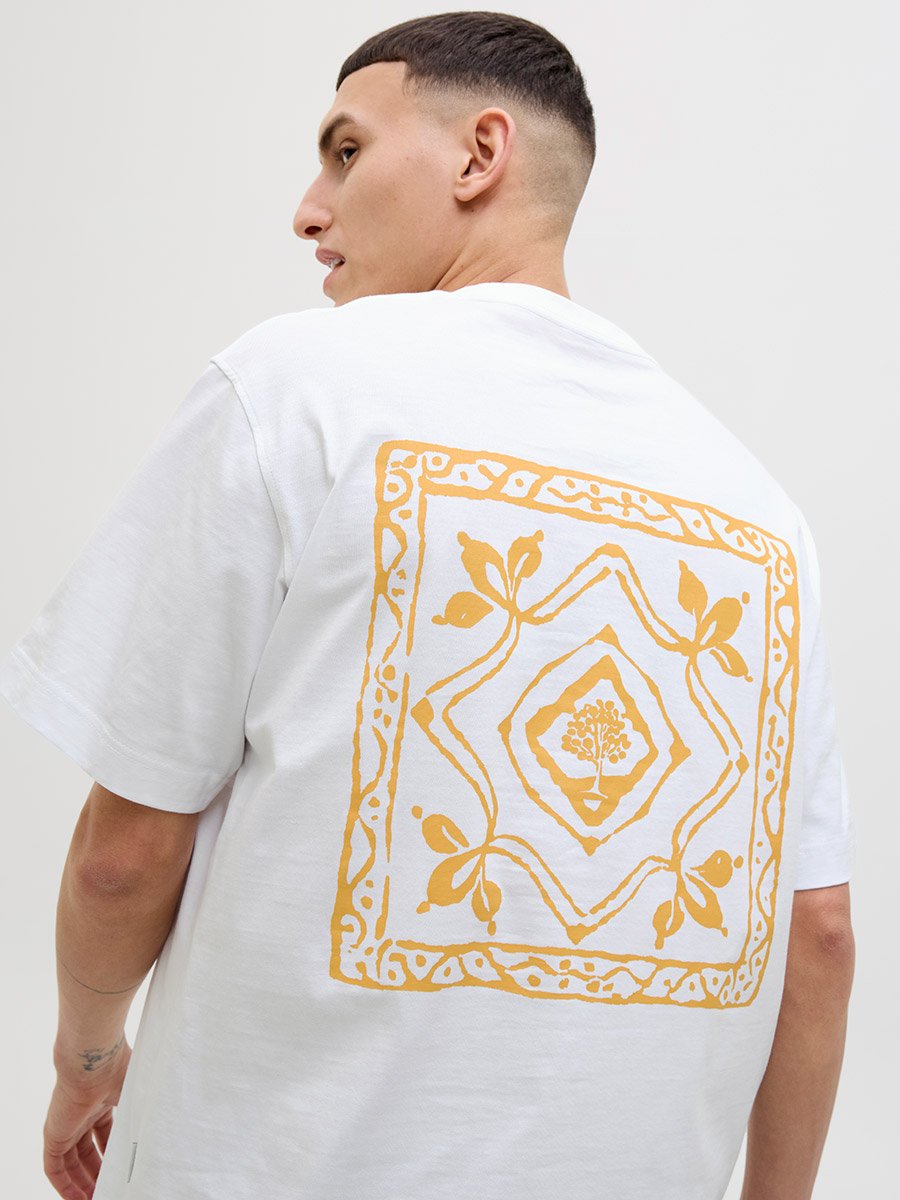 Graphic Print Crew Neck T-Shirt