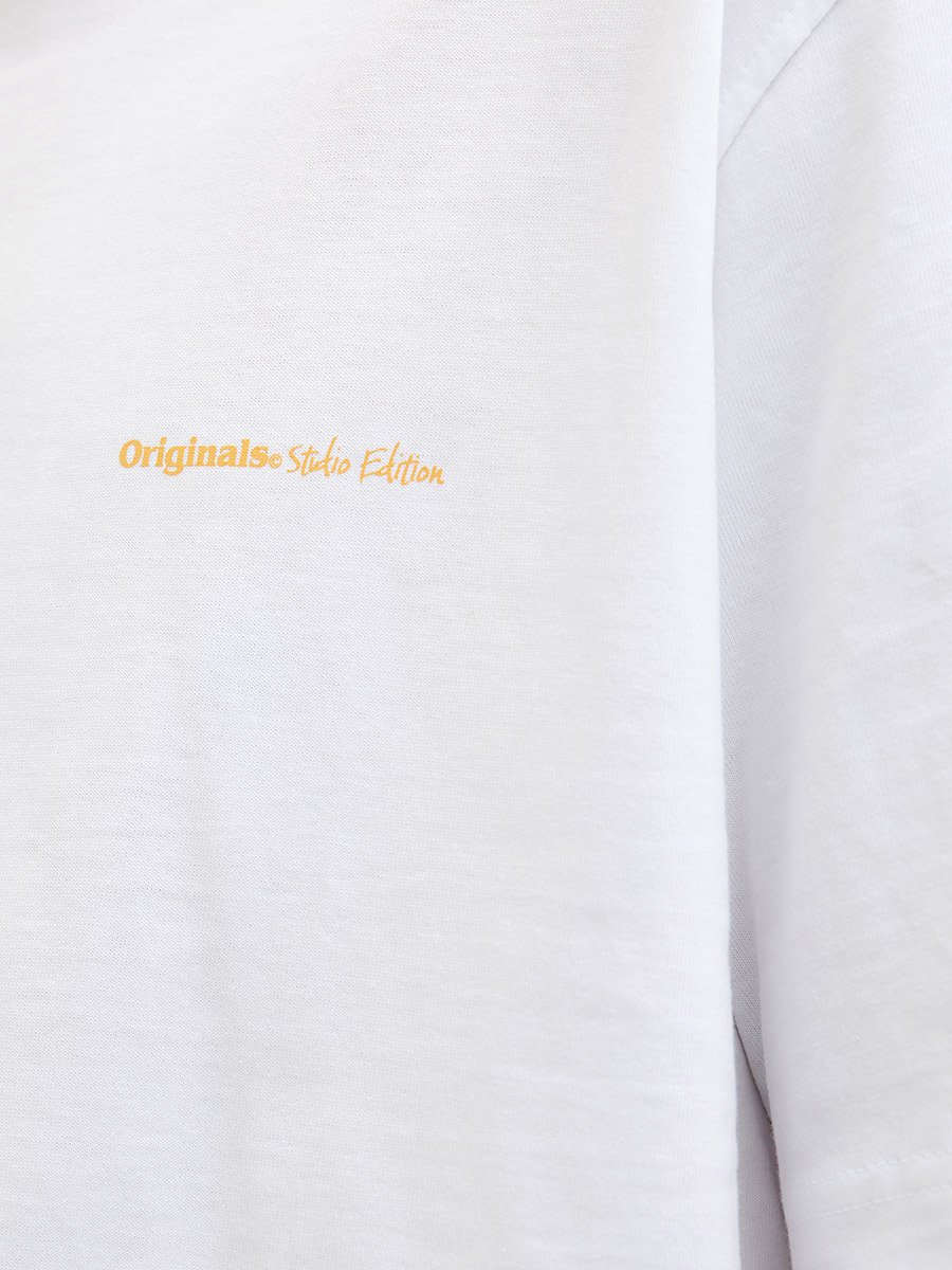 Graphic Print Crew Neck T-Shirt