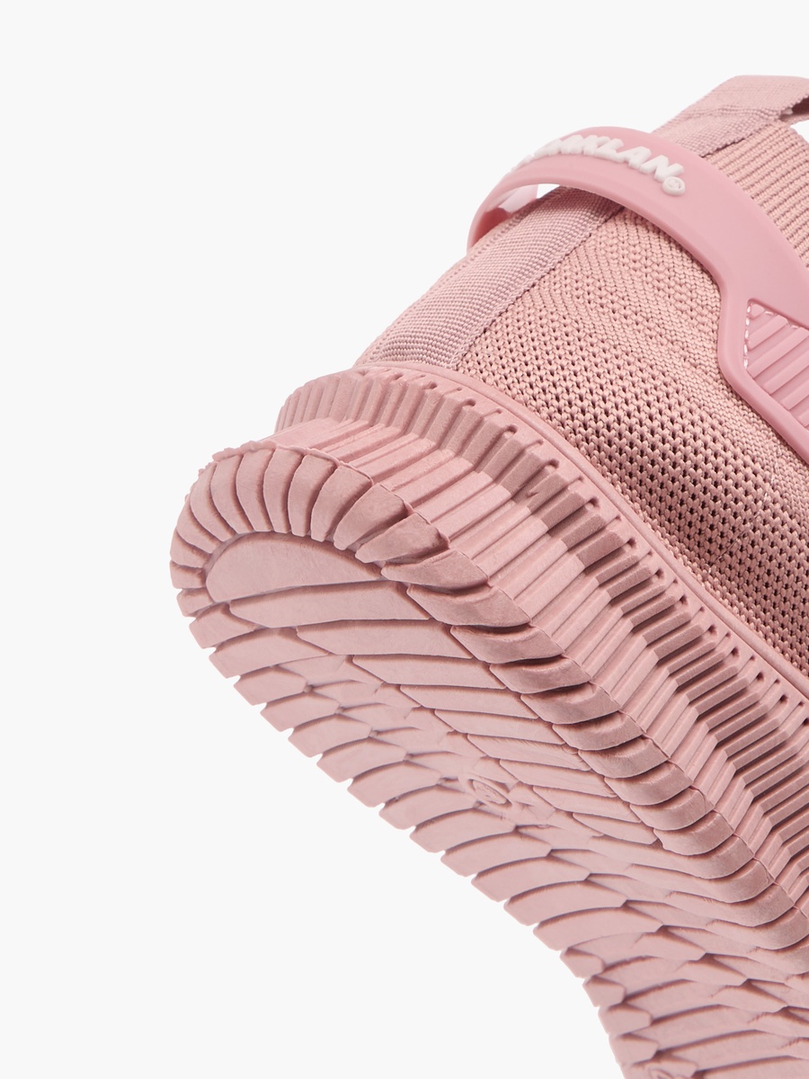 Textured Sneakers with Lace-Up Closure