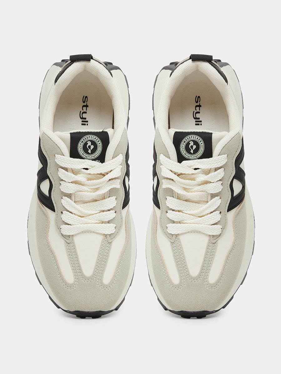Chunky Sole Lace Up Sneakers