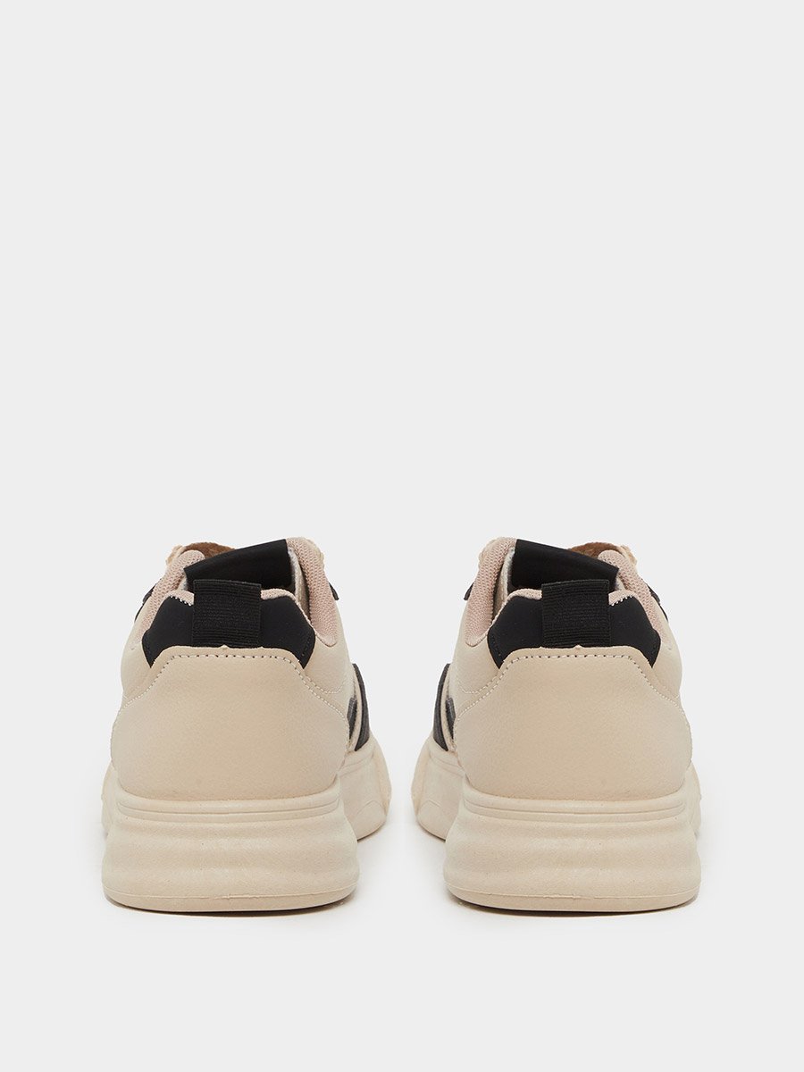 Color Block Lace Up Sneaker