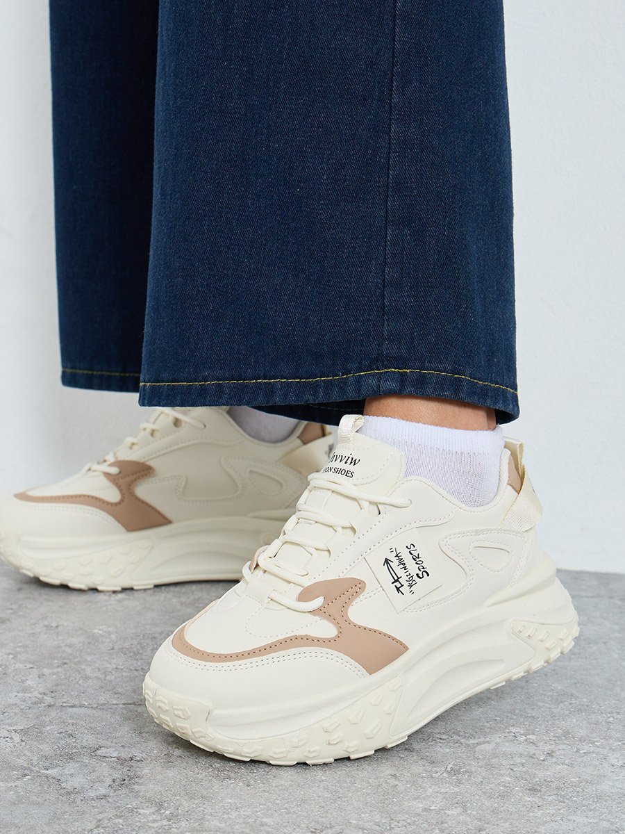Chunky Sole Lace Up Sneaker