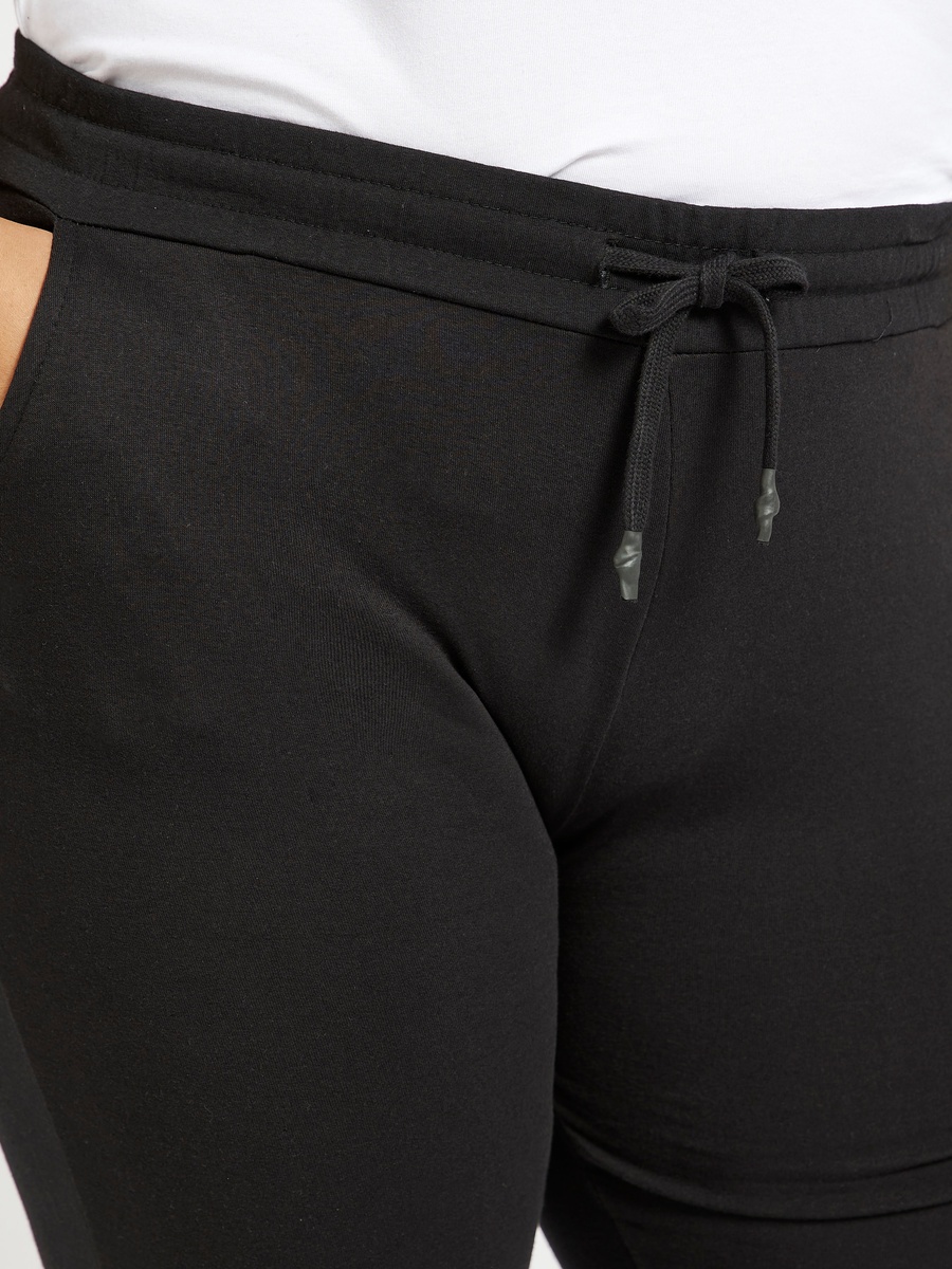 Full Length Jog Pants with Elasticised Waistband and Drawstring
