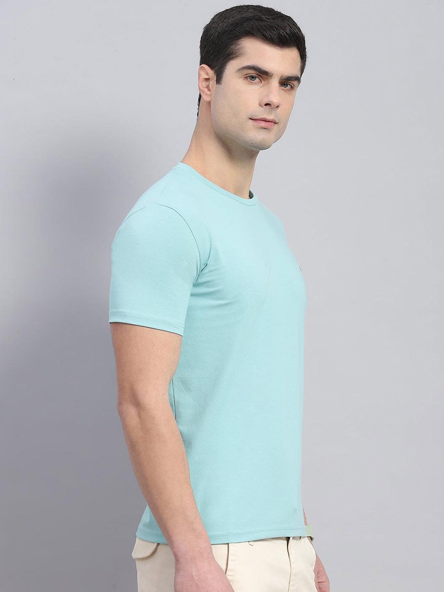 Slogan Print Round Neck Short Sleeve T-Shirt