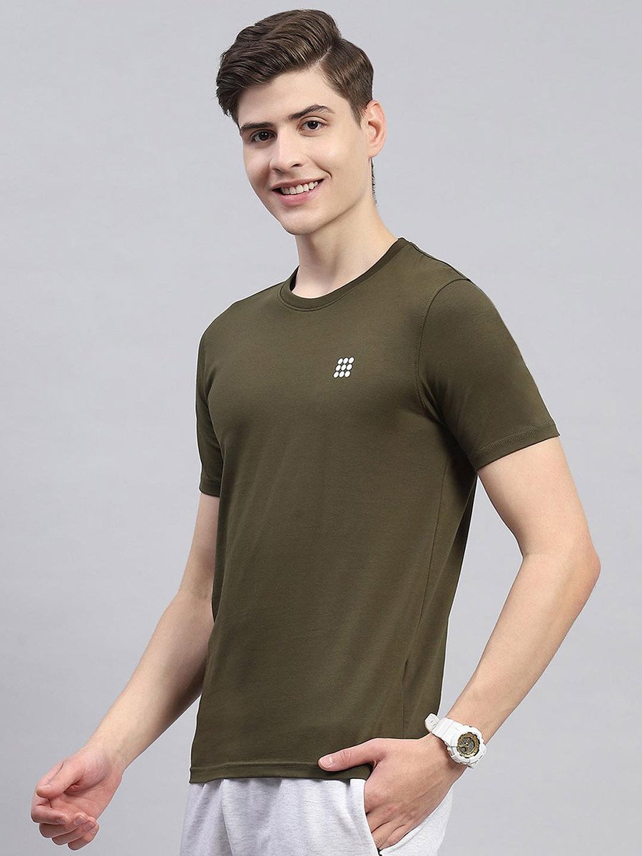 Solid Short Sleeve Regular Fit T-Shirt