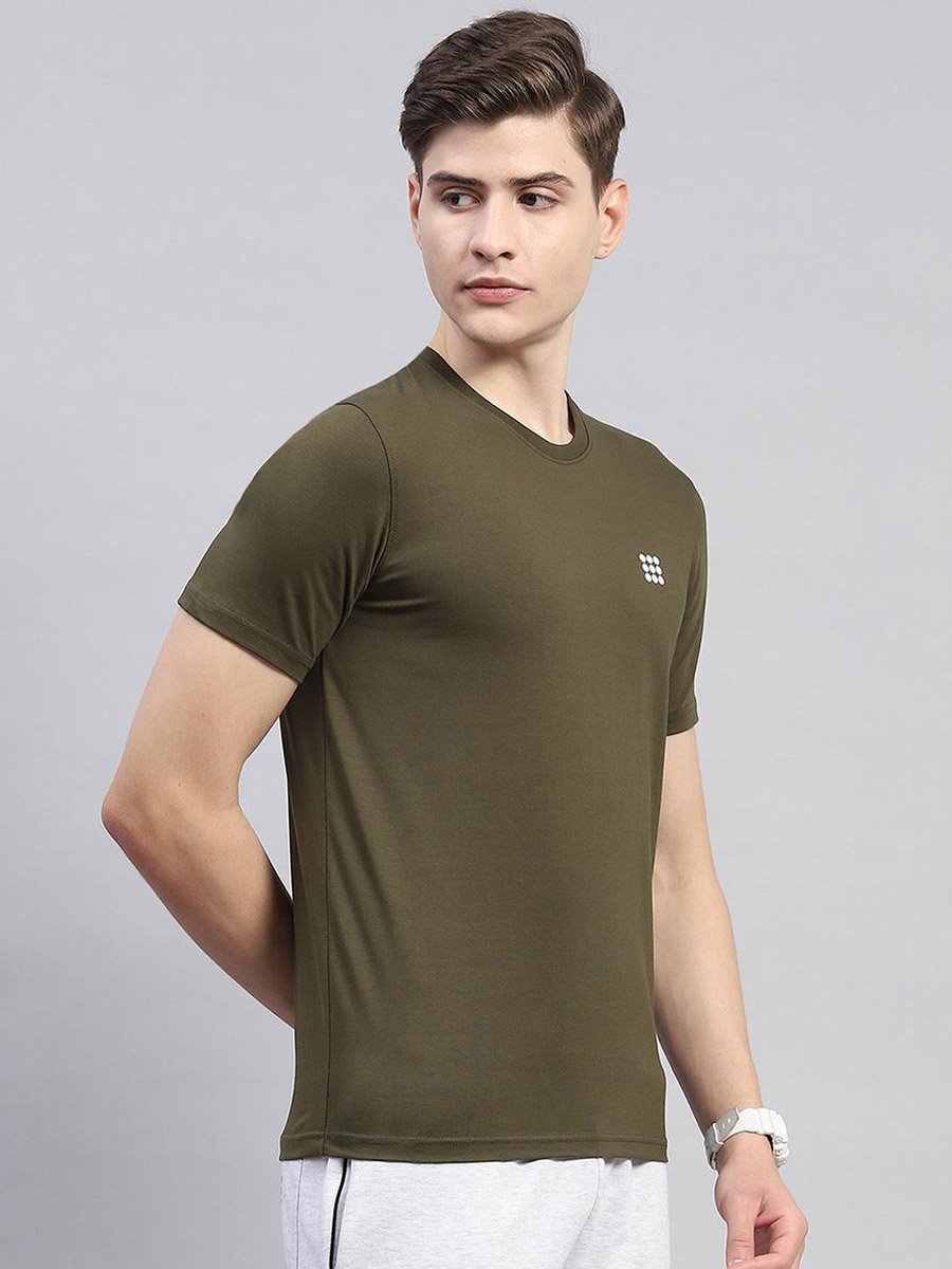 Solid Short Sleeve Regular Fit T-Shirt