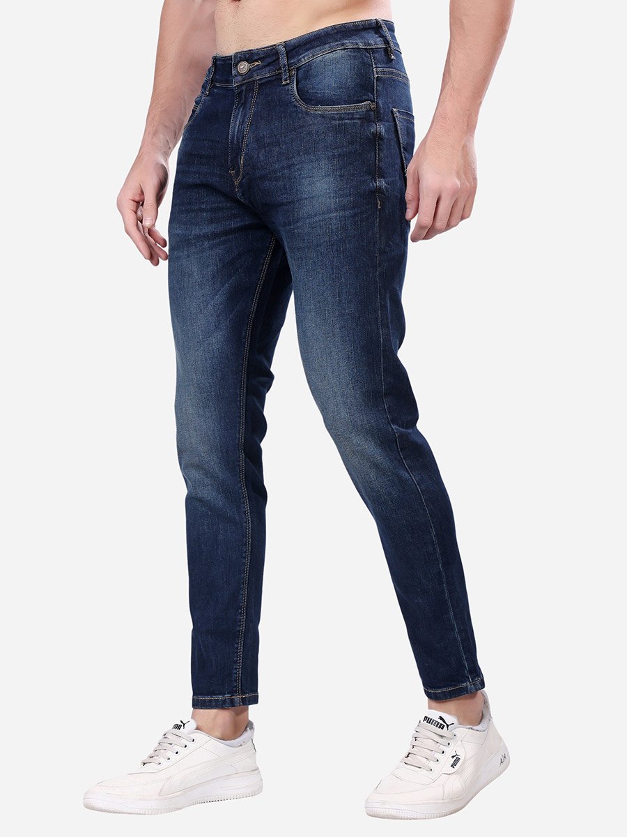 Mid Rise Regular Fit Faded Jeans