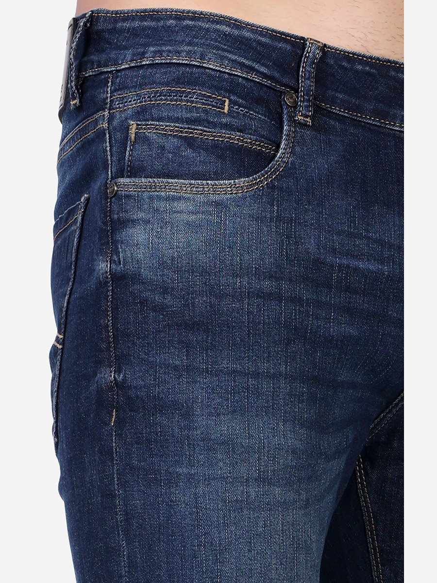 Mid Rise Regular Fit Faded Jeans