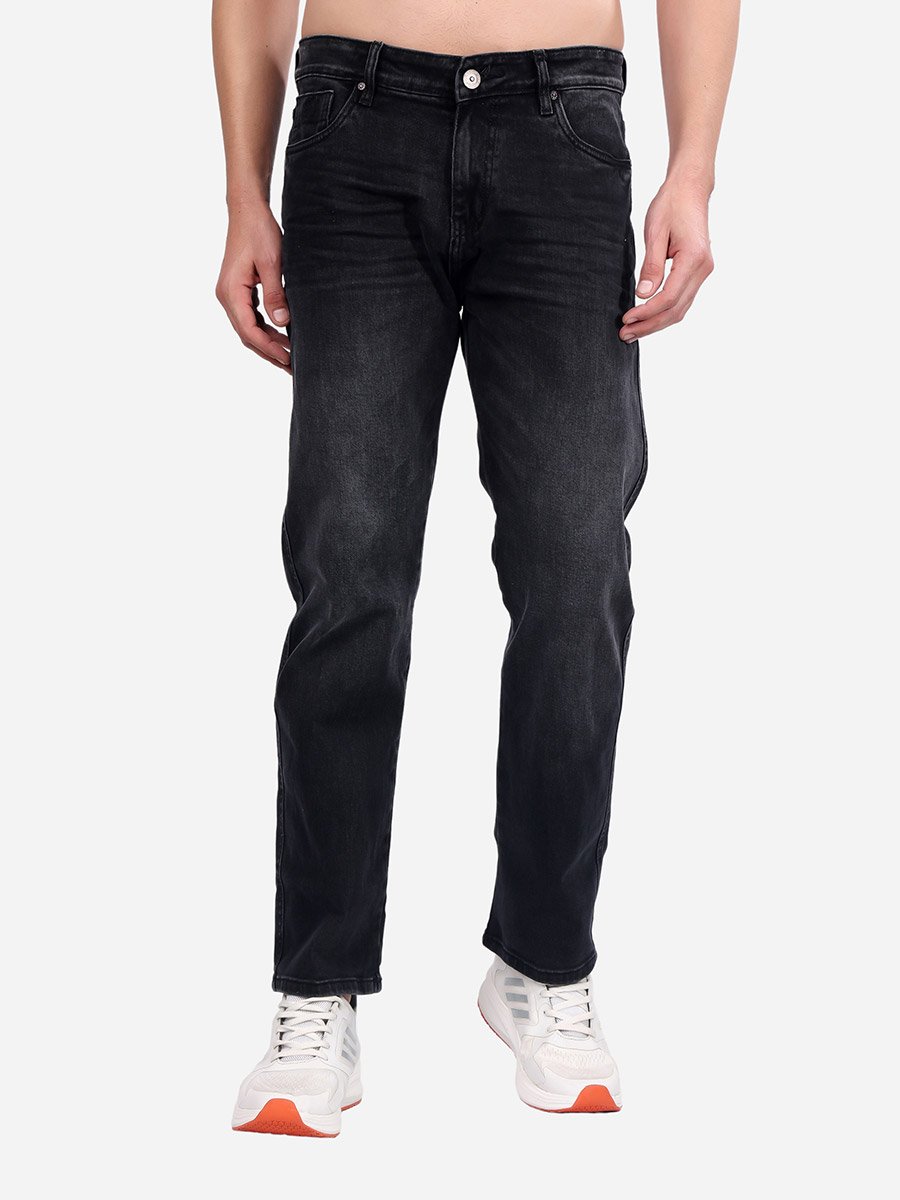 Mid Rise Regular Fit Faded Jeans