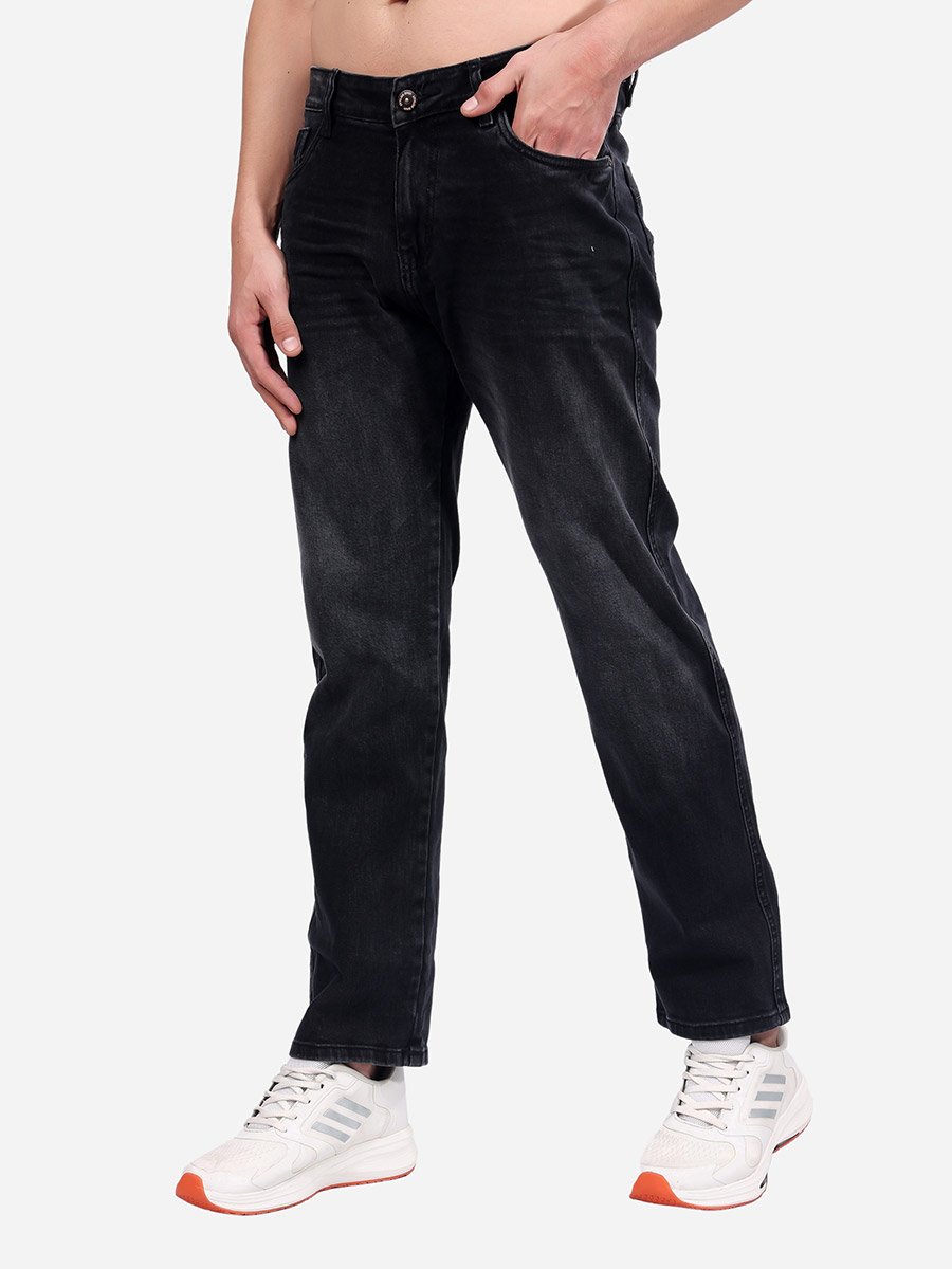Mid Rise Regular Fit Faded Jeans