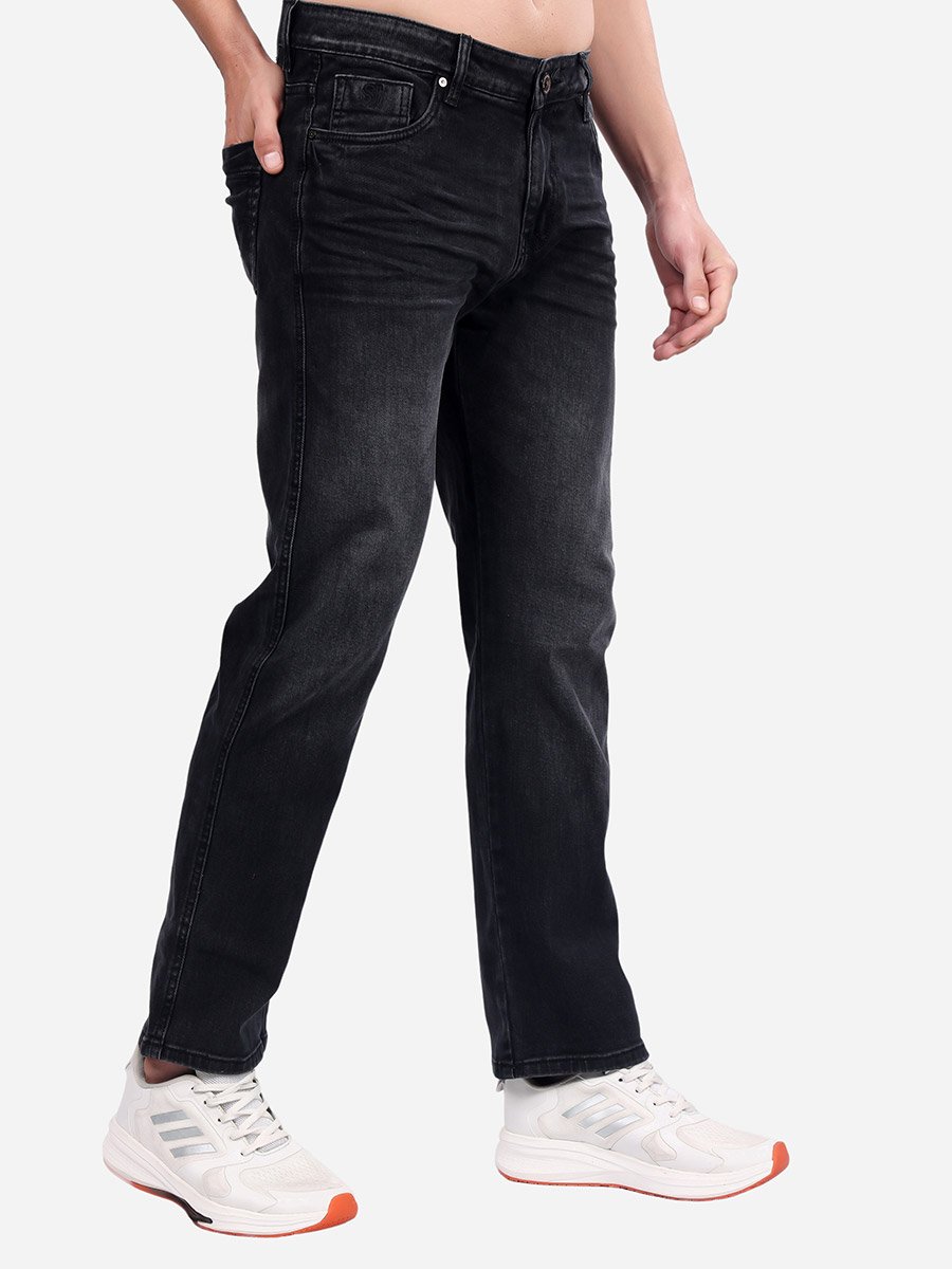 Mid Rise Regular Fit Faded Jeans