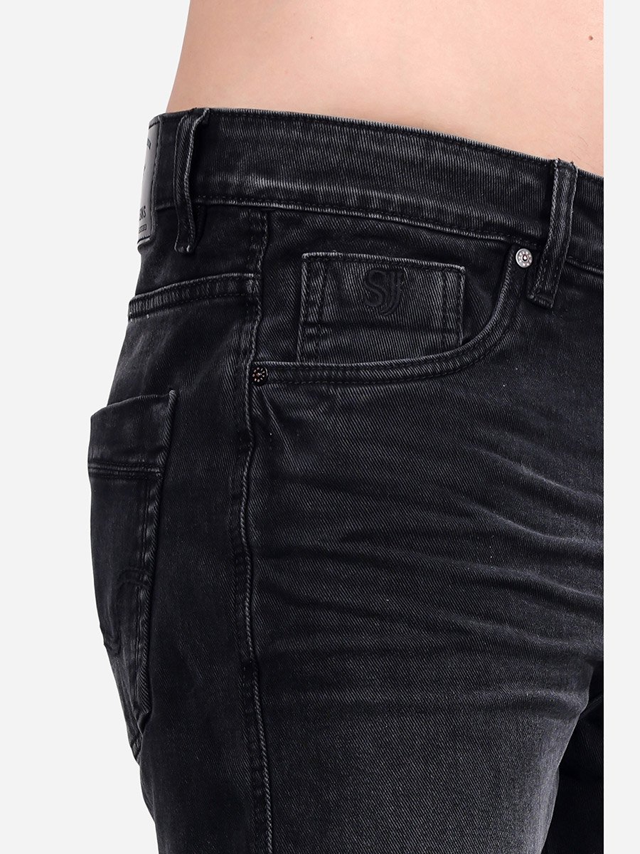 Mid Rise Regular Fit Faded Jeans