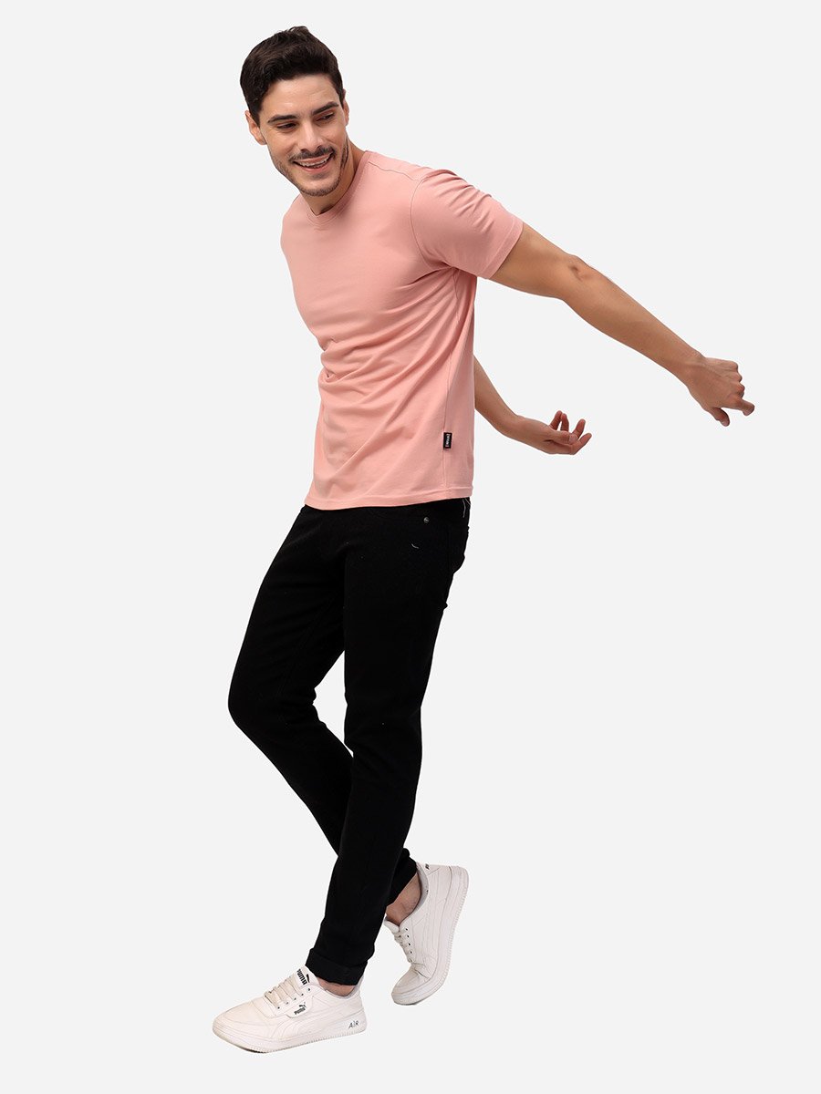 Solid Short Sleeve Regular Fit T-Shirt