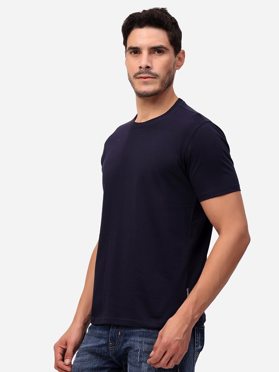 Solid Short Sleeve Regular Fit T-Shirt