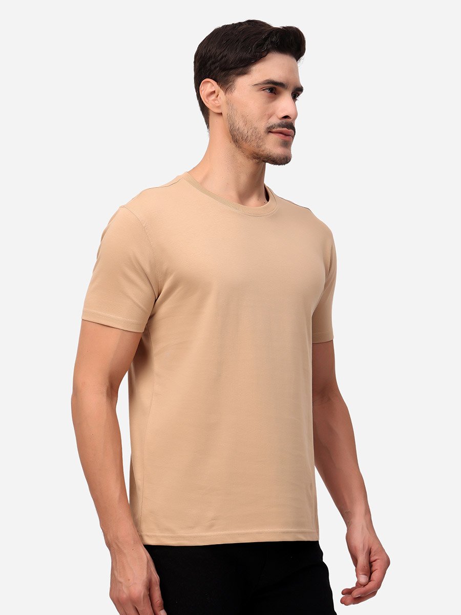 Solid Short Sleeve Regular Fit T-Shirt