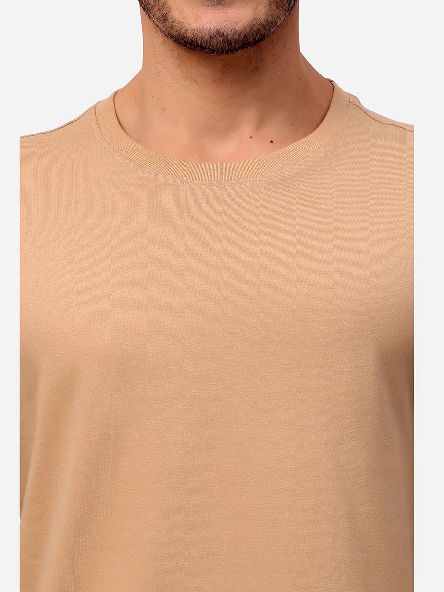 Solid Short Sleeve Regular Fit T-Shirt