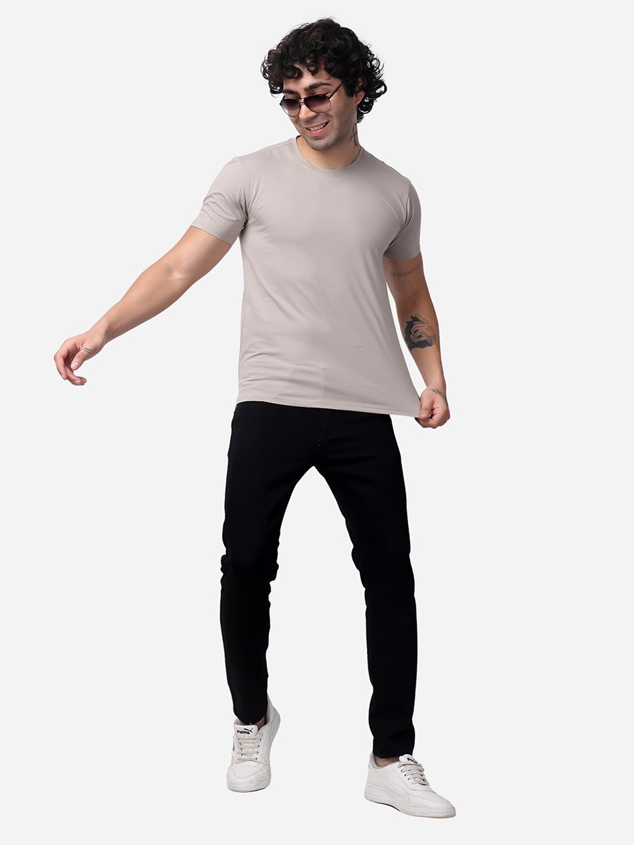 Solid Short Sleeve Regular Fit T-Shirt