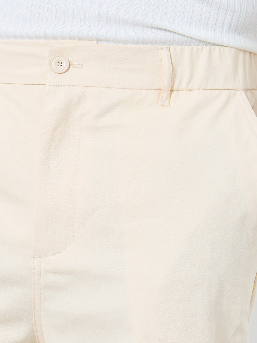 Men Regular Fit Solid Shorts
