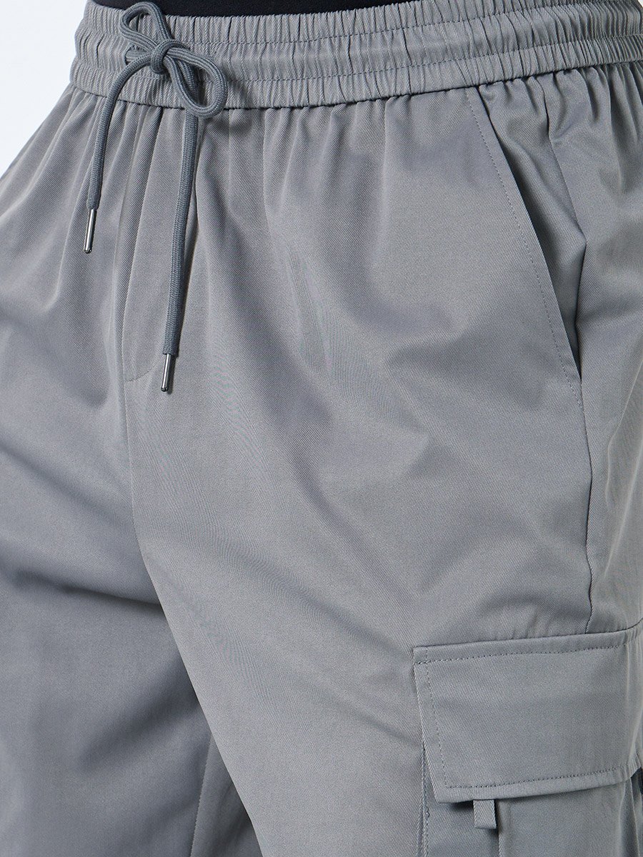 Men Relaxed Fit Cargo Shorts