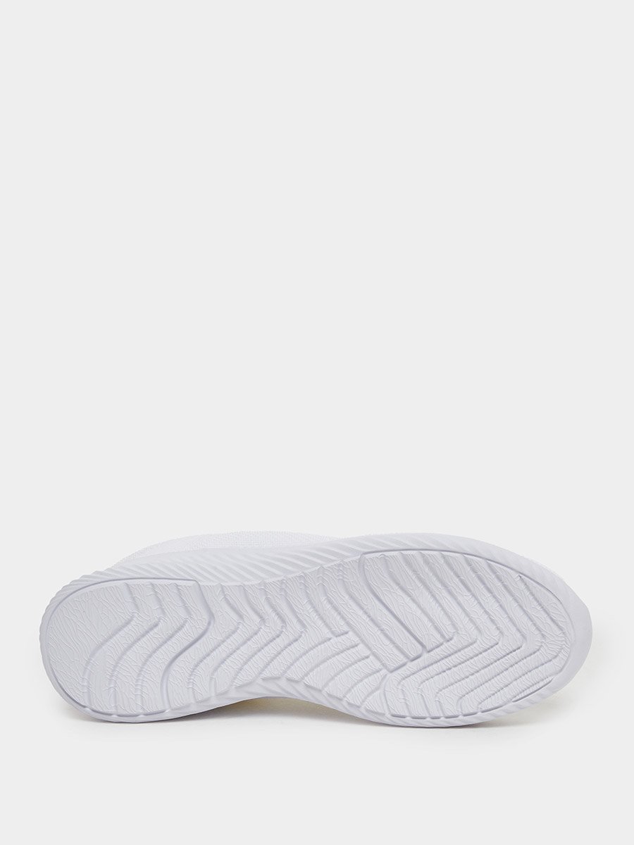 Mesh Textured Lace Up Sneakers