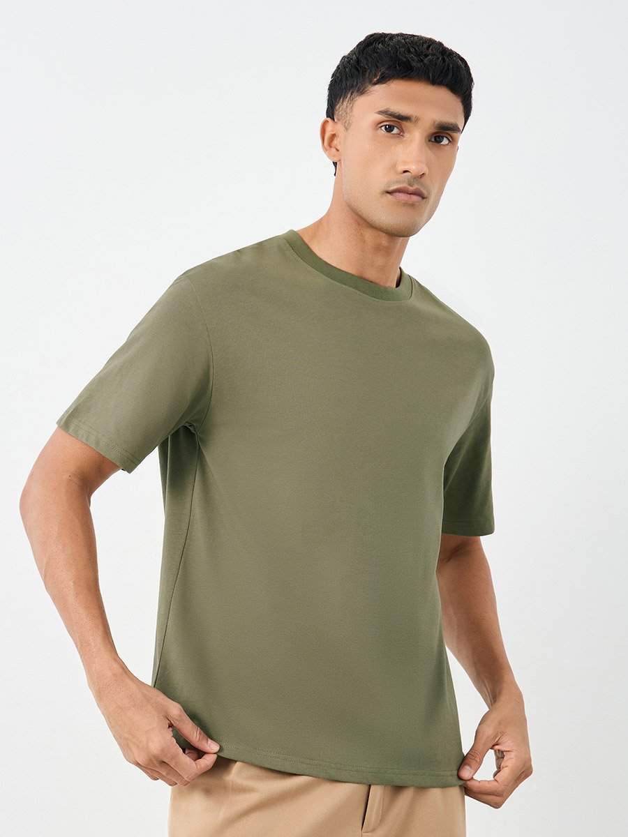 Slogan Back Print Oversized T-Shirt