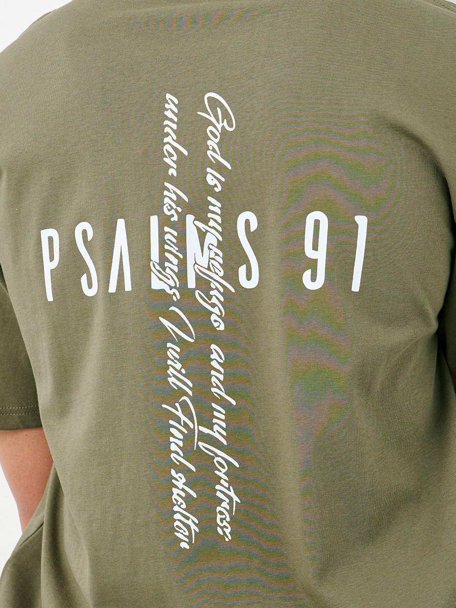 Slogan Back Print Oversized T-Shirt