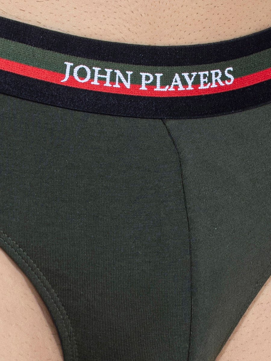 Pack of 2 - Solid Briefs with Elastic Waistband