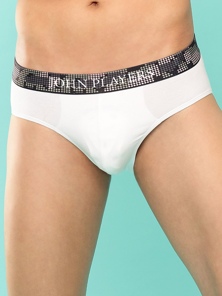 Pack of 2 - Solid Briefs with Sublimation Waistband